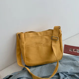 Canvas Shoulder Bag Casual Crossbody Satchel