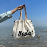Casual Bucket Handbag for Women Large Capacity