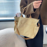 Casual Large Capacity Shoulder Bag for Women Canvas Crossbody Bags