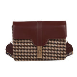 Women's Small Square Shoulder Bag Crossbody Messenger Handbag