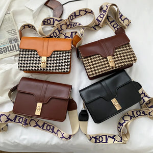 Women's Small Square Shoulder Bag Crossbody Messenger Handbag