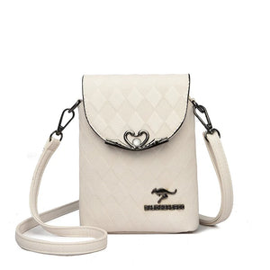 Women's Shoulder Bag Rhombus Pattern Ladies Messenger Bag