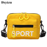 Women's Canvas Shoulder Bag Casual Handbag Outdoor Zipper Messenger Bag