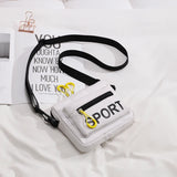 Women's Canvas Shoulder Bag Casual Handbag Outdoor Zipper Messenger Bag