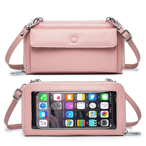 Women's Leather Shoulder Bag Large Capacity Crossbody