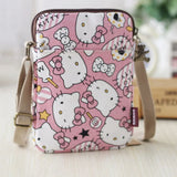 Totoro Canvas Sling Bag with Phone Mini Style