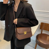 Women's Envelope Messenger Bag Vintage Preppy Style Female Handbag