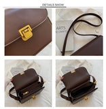 Vintage Envelope Bag High Briefcase Women's Shoulder Bag