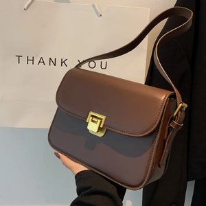 Vintage Envelope Bag High Briefcase Women's Shoulder Bag