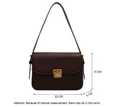Vintage Envelope Bag High Briefcase Women's Shoulder Bag