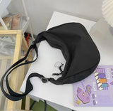 Harajuku Crossbody Bag for Women Solid Messenger Tote Bag