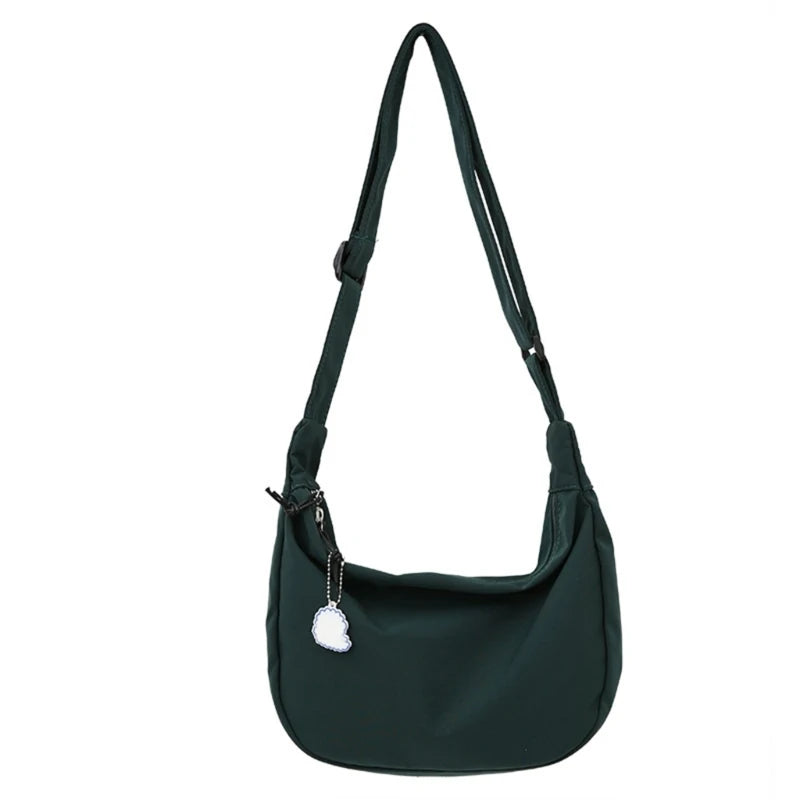 Harajuku Crossbody Bag for Women Solid Messenger Tote Bag