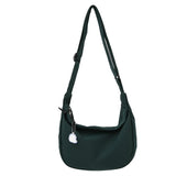 Harajuku Crossbody Bag for Women Solid Messenger Tote Bag