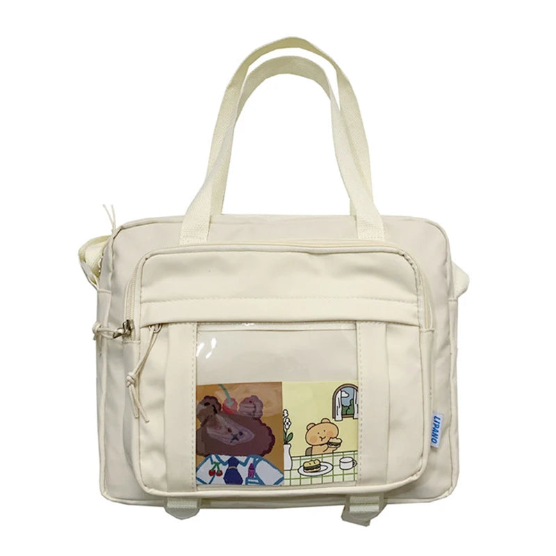 Women's Shoulder Bag College Large Capacity Messenger Bag