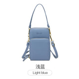 Women's Mini Messenger Bag PU Multi-function Phone Bags