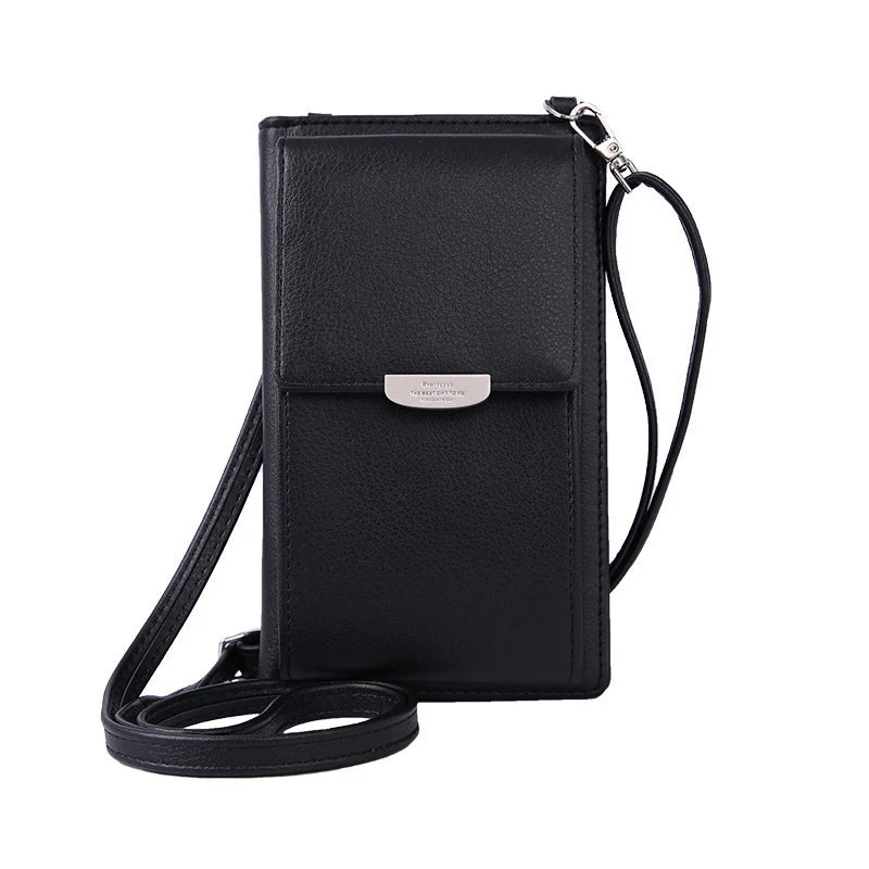 Women's Shoulder Bag PU Mini Bag Portable Phone Wallet