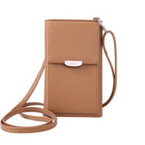 Women's Shoulder Bag PU Mini Bag Portable Phone Wallet