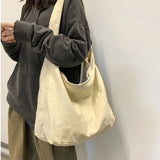 Canvas Crossbody Bag for Women Large Shoulder Bag