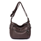 Women's Shoulder Bag Large Capacity Leather Crossbody Bag