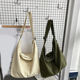 Women's Shoulder Bag Large Capacity Thick Cotton Cloth Handbag Tote