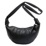 Leather Dumpling Crossbody Bag Women's Shoulder Bag