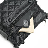 Women's Vintage Sling Bag PU Leather Crossbody Pack