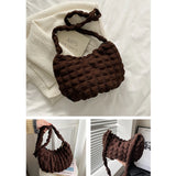 Canvas Shoulder Bag for Women Student Handbag
