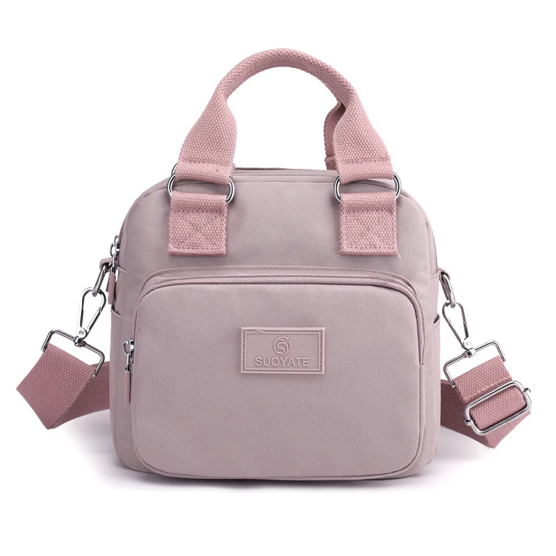 Nylon Shoulder Bag Large Capacity Crossbody Tote