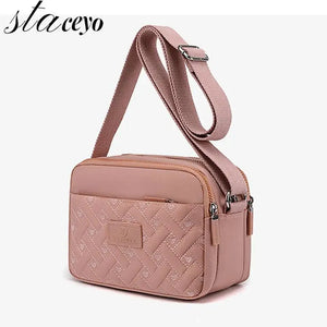 Women's Nylon Shoulder Bag Small Handbag Casual Tote Outdoor Wallet
