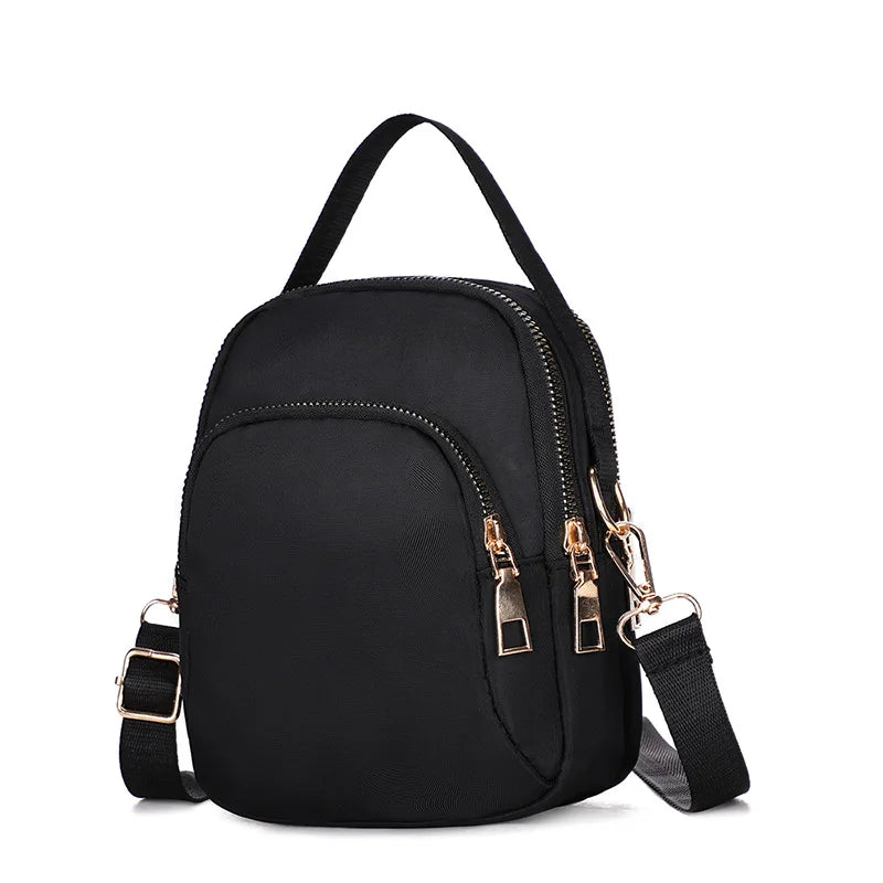 Women's Nylon Mini Crossbody Bag Outdoor Shoulder Purse Phone Pouch