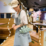 Women's Dinosaur Style Shoulder Bag Small Crossbody Handbag