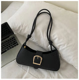 Solid Small Bag Crossbody Texture Summer Shoulder Underarm Bag