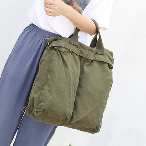 Women's Stylish Shoulder Bag, Large Canvas Tote