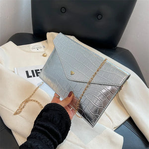 Summer Style Messenger Bag Silver Buckle Shoulder Bag B499