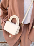 Women's Shoulder Bag Top Handle Pu Leather