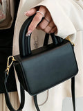 Women's Shoulder Bag Top Handle Pu Leather