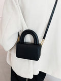 Women's Shoulder Bag Top Handle Pu Leather