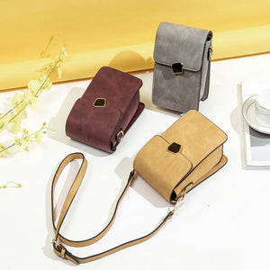 Women's Shoulder Bag Vertical Large Capacity PU Crossbody Bag