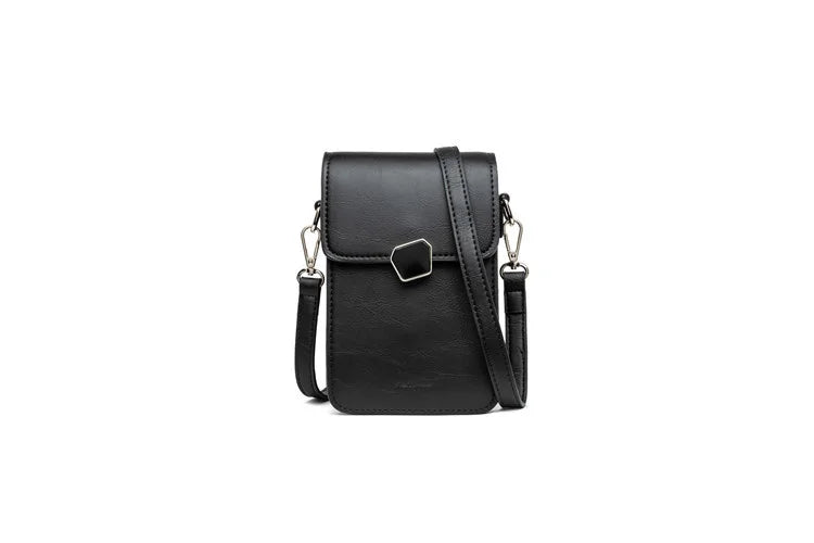 Women's Shoulder Bag Vertical Large Capacity PU Crossbody Bag