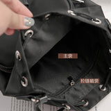 Mini Nylon Shoulder Bags for Women Girls