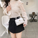 Women's Embossed Shoulder Bag Retro Casual Totes