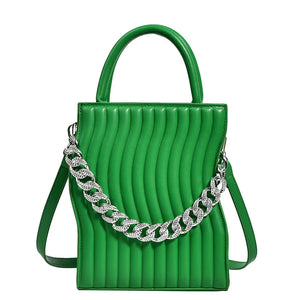 Chain Quilted Shoulder Bag Women Clutch Crossbody Purse