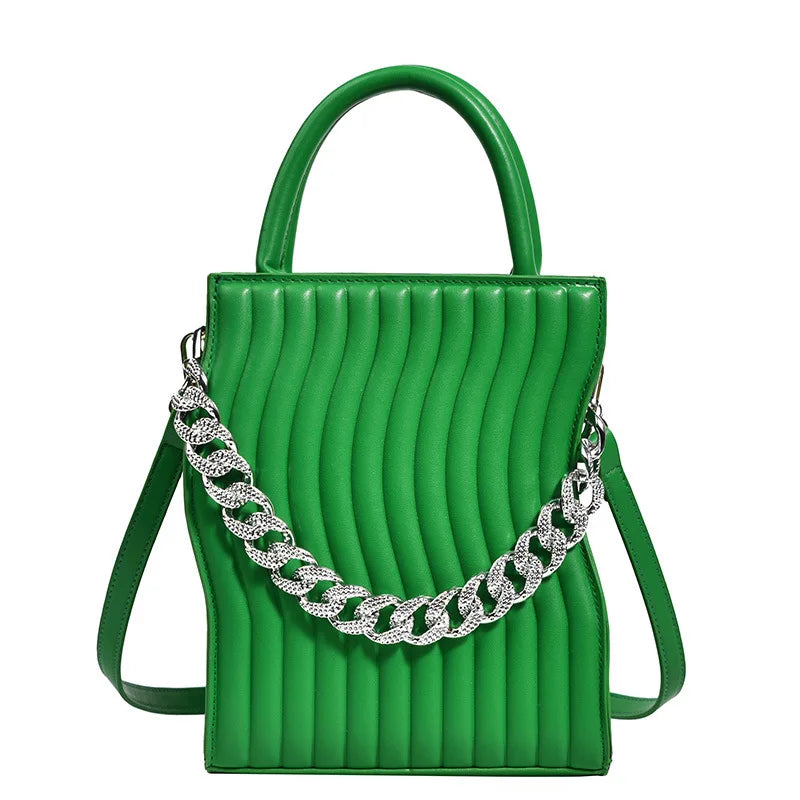 Chain Quilted Shoulder Bag Women Clutch Crossbody Purse