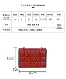 Candy Thick Chain Quilted Shoulder Purses Women Clutch Bags