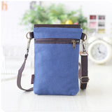 Canvas PU Leather Women's Shoulder Bags Cartoon Prints Handbags