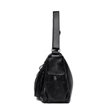Women's Leather Messenger Bag Large Ladies Purse