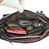 Women's Leather Messenger Bag Large Ladies Purse