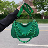 Women's Shoulder Bags Crossbody Bags Handbags Braided Straps Chain Tote Bags