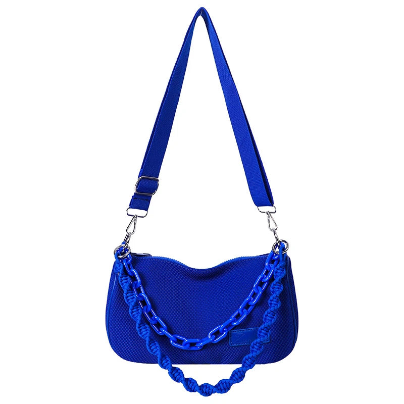 Women's Shoulder Bags Crossbody Bags Handbags Braided Straps Chain Tote Bags