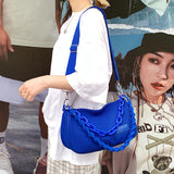 Women's Shoulder Bags Crossbody Bags Handbags Braided Straps Chain Tote Bags